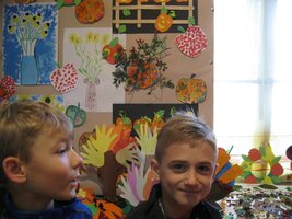 Třeťáci na Podzimní výstavě 