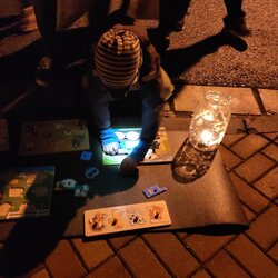 Noční pohádkový pochod Dětského centra Veská