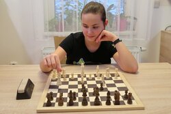 Adélka Šafaříková - úspěch v celostátní šachové soutěži